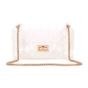 NWT Clear /transparent My Name Handbag - Clear